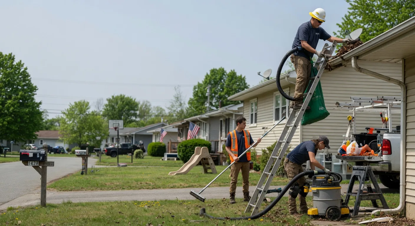 Gutter Installation in Glen Dale, WV near me